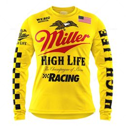 Motocross Enduro Downhill Jersey, MX Cycling Mountain Bike, MTB Racing Shirt, Fishing Hunting Clothes, DH