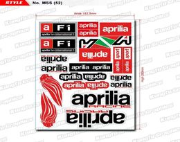 KUNGFU GRAPHICS MX Racing Stickers Vinyl Decals Sheet Bomb Graffiti Decor for APRILIA A LOGO Motorcycle Helmet Dirt Bike Turning S9672246