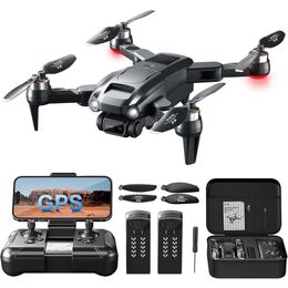 ROVPRO GPS Drone with 4K Camera for Adults - RC Quadcopter with Auto Return, Follow Me, Waypoint Fly, Altitude Hold, Headless Mode - 32 Mins Long Flight