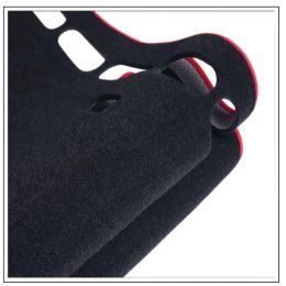 For Peugeot 207 Car dashboard Avoid Light Pad Instrument Platform Desk Cover Mat Carpets Accessories Car Styling