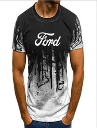 Ford car Men T shirt fashion summer brand Tshirt High Quality S4XL T shirt brand clothing short sleeve car auto1247173