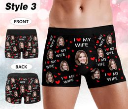 Personalize Boxer with Face, Custom Photo Man's Underwear, Gift for Man, Boyfriend Anniversary/Birthday/Wedding Gifts