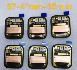 AMOLED For Apple Watch Series 7 LCD A2475, A2476, A2477, A2478 Display Touch Screen Digitizer For iWatch S7 LCD 41MM 45MM