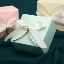 Gift Wrap 5PCS Box Candy Boxes Snack Wedding Favour DIY Folding Packaging For Baby Shower Birthday