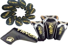 whole Golf Clubs Full headcover high quality HONMA Golf headcover and irons Putter Clubs head cover Wood Golf headcover s3911813