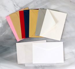 100Pcs/Lot Transparent Sulfuric Acid Paper Envelope Pearlescent Paper Ice White Water Glue Envelope Kraft Paper Envelope
