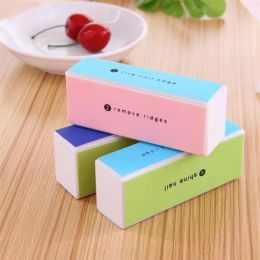 1/5/12Pcs Acrylic Buffer Buffing Sanding Files Pedicure Manicure Polish Nail Buffer Buffing Block Nail File Tools Manicure