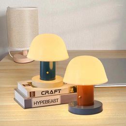 Table Lamps Cordless Rechargeable Battery Operated Small Night Light For Bedroom Living Room Restaurant Outdoor