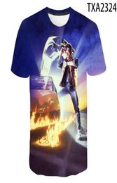 Men039s TShirts Summer Back To The Future Movie Men39s Clothes Fashion 3D Printed Cool Boy Girl Child Tshirt Casual Short S3762265