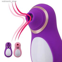 Other Health Beauty Items Kawaii Penguin Tongue Licking Vibrators for Women Nipple Anal Clitoris Stimulator Toys Adults Female Masturbator Erotic Shop L49