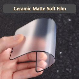 4PCS Matte Ceramic Film For Samsung S23 S21 S22 Plus S21Fe S20Fe A52 A52S A32 A12 A22 A11 A51 A71 A72 Screen Protector Not Glass