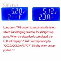 KZ35 35W /25W Constant Current Electronic Load USB Type C QC2.0/3.0 AFC FCP Trigger Battery Testser Discharge Capacity Detector
