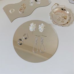 Decorative Mirrors Room Decors Aesthetic Irregular Tabletop Standing Mirror Female Beauty Supplies Desktop Ornament