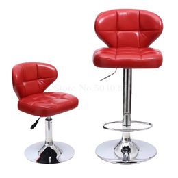 European bar stools bar chair high table and chair cashier bar stool lifting rotating front desk home back learning chair