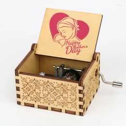 Decorative Figurines VIP R-85 Wooden Music Box Caja Anniversary Gifts Birthday Gift Mother's