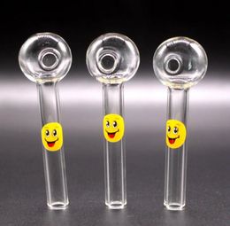 Logo Glass Oil Burner Pipe Spoon Pyrex Oil Burner Glass Pipes Hand Pipes Smoking Pipes For Smoking Accessories Tobacco Tool9647183