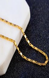 Whole New High Quality Gold Necklaces Chain Super Deal Gold Chain Men Jewelry Vacuum Plated New Fashion Jewelry3489815