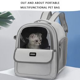 Pet Carrier Transport Travel Bag Oxford Cloth Transparent Spacecraft Handbag Portable Large Capacity for Cats Dogs OutdoorTravel