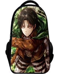 Eren Jaeger backpack Kill titan daypack anime schoolbag Cartoon rucksack Sport school bag Outdoor day pack4135261