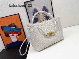 FFFR Fashion Leather Woven Andiamo Shoulder Totes Crossbody 2024 Bags Handbag Knitting Designer Womens Ladies Bag One Venetas Bottegss Girl Versatile U6NX
