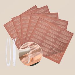Invisible Double Eyelid Sticker Lace Eye Lift Strip Transparent Gauze Mesh-Lace Tape Self-Adhesive Stickers Eye Tape Tool