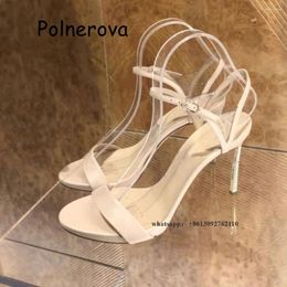 Сплошная пояс One Sandals Global Thin High High Heels Front Bace Best Bess Женская обувь летняя повседневная вечеринка сексуальная мода 20850