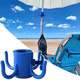 Portable Widely Compatible Space-saving Four Feet Umbrella Hook Accessory Umbrella Hanging Hook Outdoor Supply