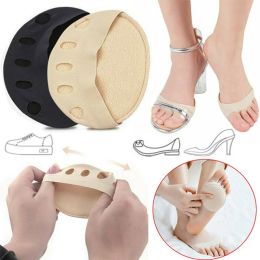 2Pcs Five Toes Forefoot Pads for Women High Heels Half Insoles Invisible Foot Pain Care Absorbs Shock Socks Toe Pad Inserts