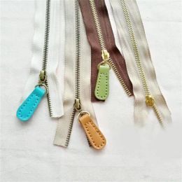 Durable Diy Zipper Head Leather Microfiber Backpack Pendant Pull Pink Zipper Pullers Zipper Head Sturdy Leather Zipper Tab Diy