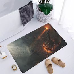L-lord of Ring Welcome Home Bath Mat Entrance Door Mats Carpet Living Room Washable Non-slip Kitchen Rug Balcony Decorations