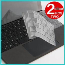 Protectors Keyboard Skin Cover Protective Film For Microsoft Surface Pro 7 6 5 4 3 X 12.3" Tablet Laptop PC protector transparent film Case