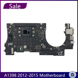 Motherboard Original A1398 Laptop Motherboard 2012 2013 2014 2015 Year For MacBook Pro Retina 15" Logic Board Tested 8203332A 8203662A