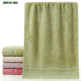 Towel 2Pcs Bamboo Soft Face Towels For Adults Fibre Shower Super Absorbent Bathroom 4 Coloers Quick Dry Travel Gym