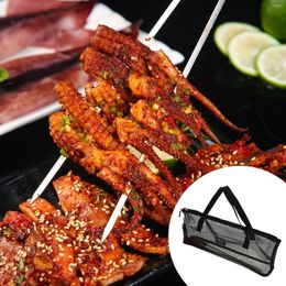 Mugs Grill Skewers Grilling Roasting Stainless Steel Reusable BBQ Kebab Single Needle