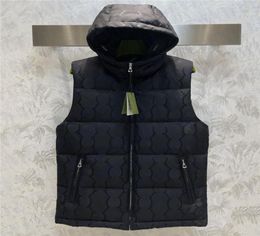 Designer Letter Down Vest Jackets For Women and Men Winter Warm Womens Coats Puffer Jacket Outerwear3769245