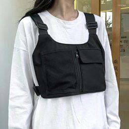 Waist Bags Fashion Chest Rig Bag Multifunction Unisex Pack Street Hip-hop Nylon Vest Outdoor Casual Tactical Purse