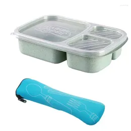 Dinnerware Folding Straw Tableware Portable Appliances Fruit Container Environmentally Friendly Lunch Bag High Quality Box