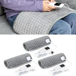 Blankets Electric Heating Blanket 9 Temperature Levels Pad With 4 Of Timing Muscle Relieve For Back