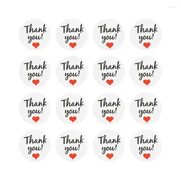 Party Decoration Qianxiaozhen 12pcs Thank You Sticker Paper Labels Adhesive Kraft Seal For Baking Gift Stickers Thanksgiving