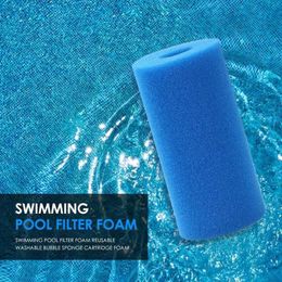 For Intex Type I/II/SI/H/A/B Washable Swimming Pool Philtre Sponge Reusable Foam Cleaner Tub Philtre Cartridge Garden Accessories