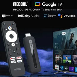 Box Mecool KD3 4K TV Stick Android 11 smart TV box With Amlogic S905Y4 2G+8G WiFi 2.4G/5G HDR 10+ Media Player tv dongle