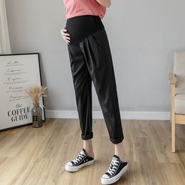 Maternity Clothings Pants & Capris Pregnant Women's Wear Thin Loose Fashionable Casual Trousers In Spring and Autumn