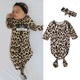 Blankets 2024 Born Baby Cotton Swaddle Blanket Wrap Sleeping Bag Bathrobe Soft Infant Leopard Sleepwear 0-6M Towel