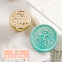 Wax Seal Stamp Flowers/Plants/Astronauts/Universe Stamp Head Cards Envelopes Wedding Invitations Scrapbooking