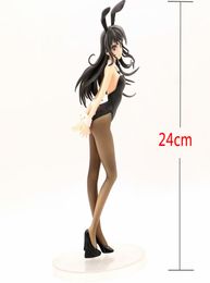 Anime Rascal Does Not Dream Of Bunny Girl Sakurajima Mai Sister039s dream figurine Sexy Girls Anime Pvc Action Figures Toys mod5444946