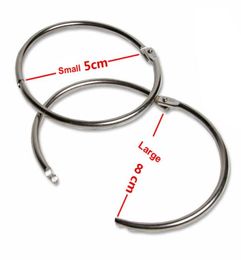 BDSM Gear Breast Bondage Rings Boobs Restraint Sex Toys Fetish Female Adult Novelty Small Large Size Drop Ship Whole Cheap4311899