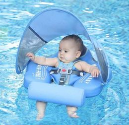 Mambobaby Effen Noninflatable Newborn Taille Float Lie Down Pool Toys Swimming Ring Swim Trainer for Baby314N3531999