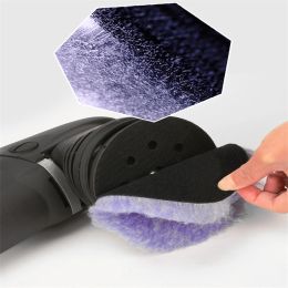5/6 Inch Auto Automotive Short Wool Polishing Berets Purple Wool Polish Pad Wax for Car Polishing Wheel