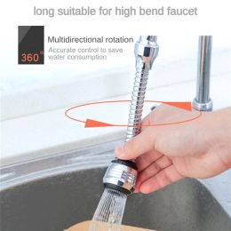 Swivel Faucet Aerator Adjustable Dual Mode Sprayer Filter Diffuser Dual Mode Water Saving Nozzle Faucet Extenders for Kitchen