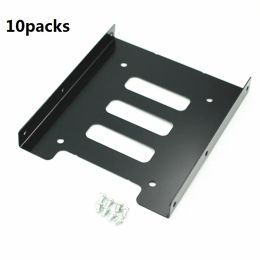 Adapters Eunaimee 10packs Black 2.5" SSD to 3.5" Bay Hard Drive HDD Mounting Dock Tray Bracket Adapter
